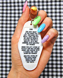 Jersey Shore Letter Keychain-A Shop Of Things-Strange Ways