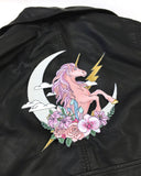 Mystical Unicorn & Moon Large Back Patch-Wildflower + Co.-Strange Ways