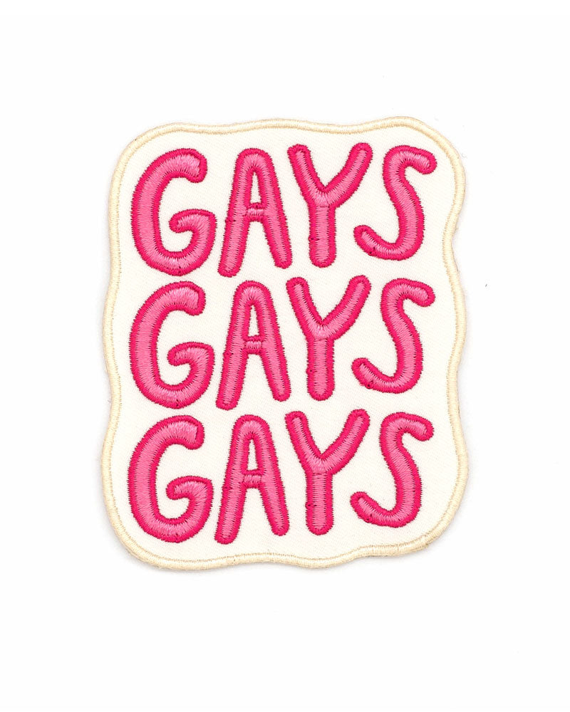 Gays Gays Gays Patch-Sophie McTear-Strange Ways