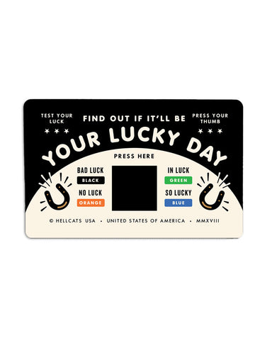 Lucky Day Mood Card