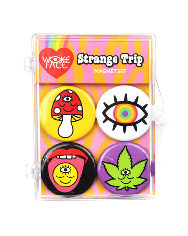 Strange Trip Magnets (Set of 4)