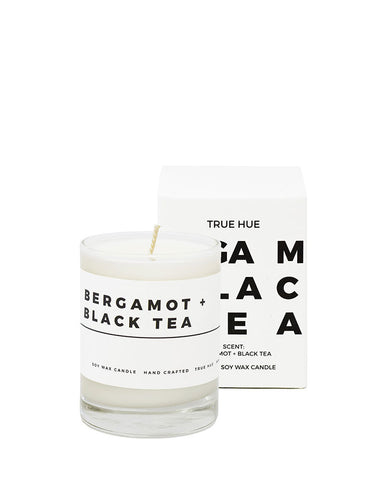 Bergamot + Black Tea Mini Soy Candle (2oz)