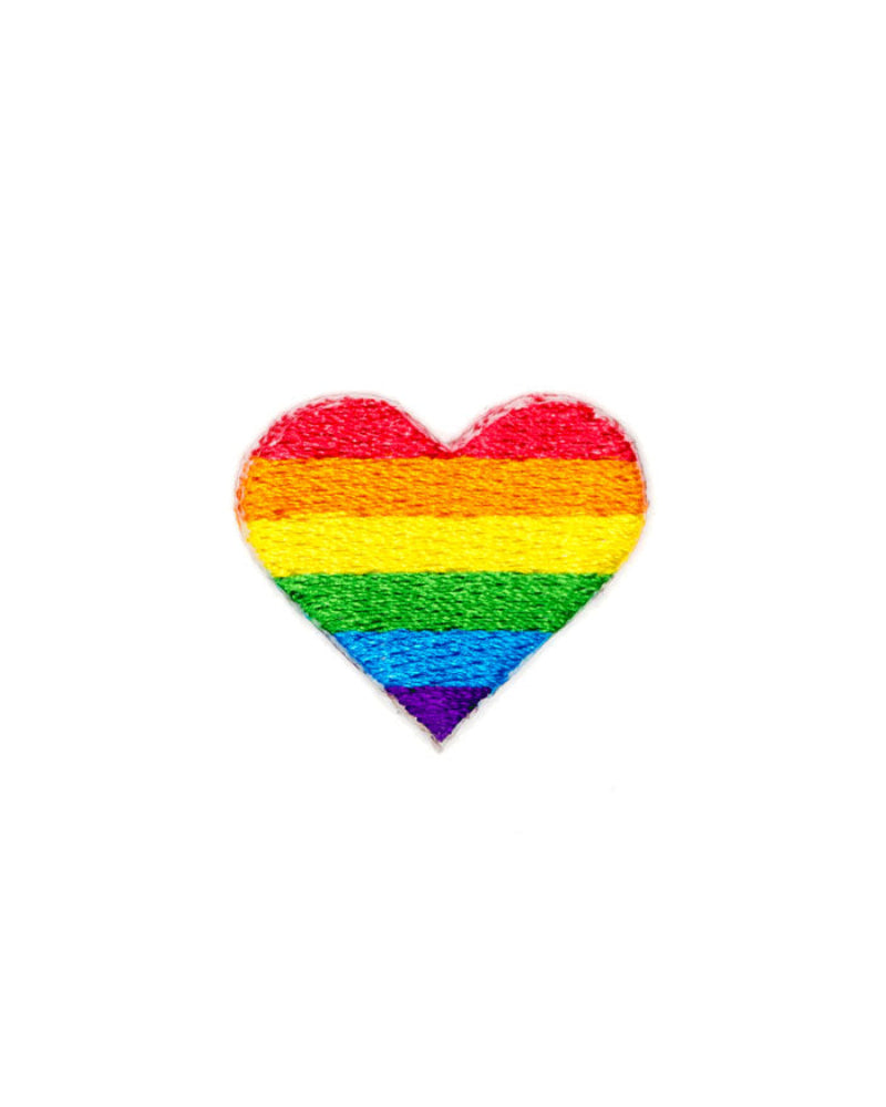 LGBTQ+ Rainbow Pride Heart Mini Sticker Patch-These Are Things-Strange Ways