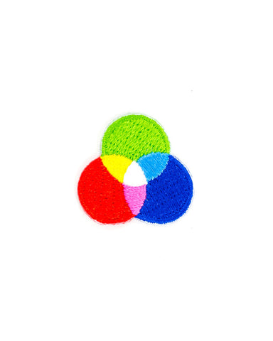 RGB Circles Mini Sticker Patch