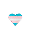 Trans Pride Heart Mini Sticker Patch-These Are Things-Strange Ways