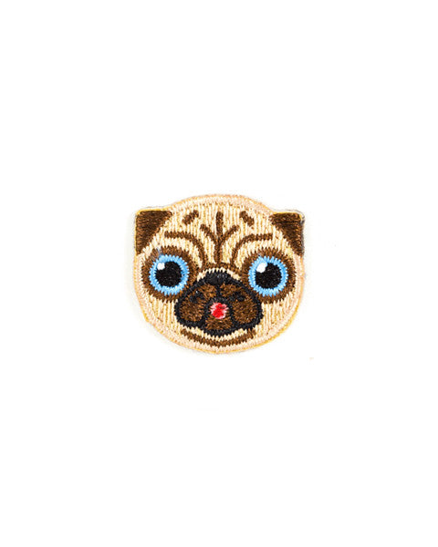 Pug Dog Mini Sticker Patch-These Are Things-Strange Ways