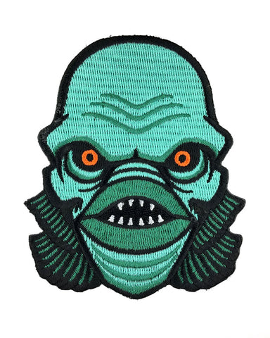 Lagoon Creature Monster Head Patch