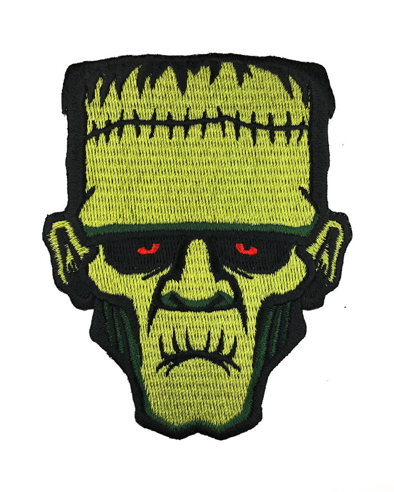 Frankenstein Monster Head Patch-Monsterologist-Strange Ways
