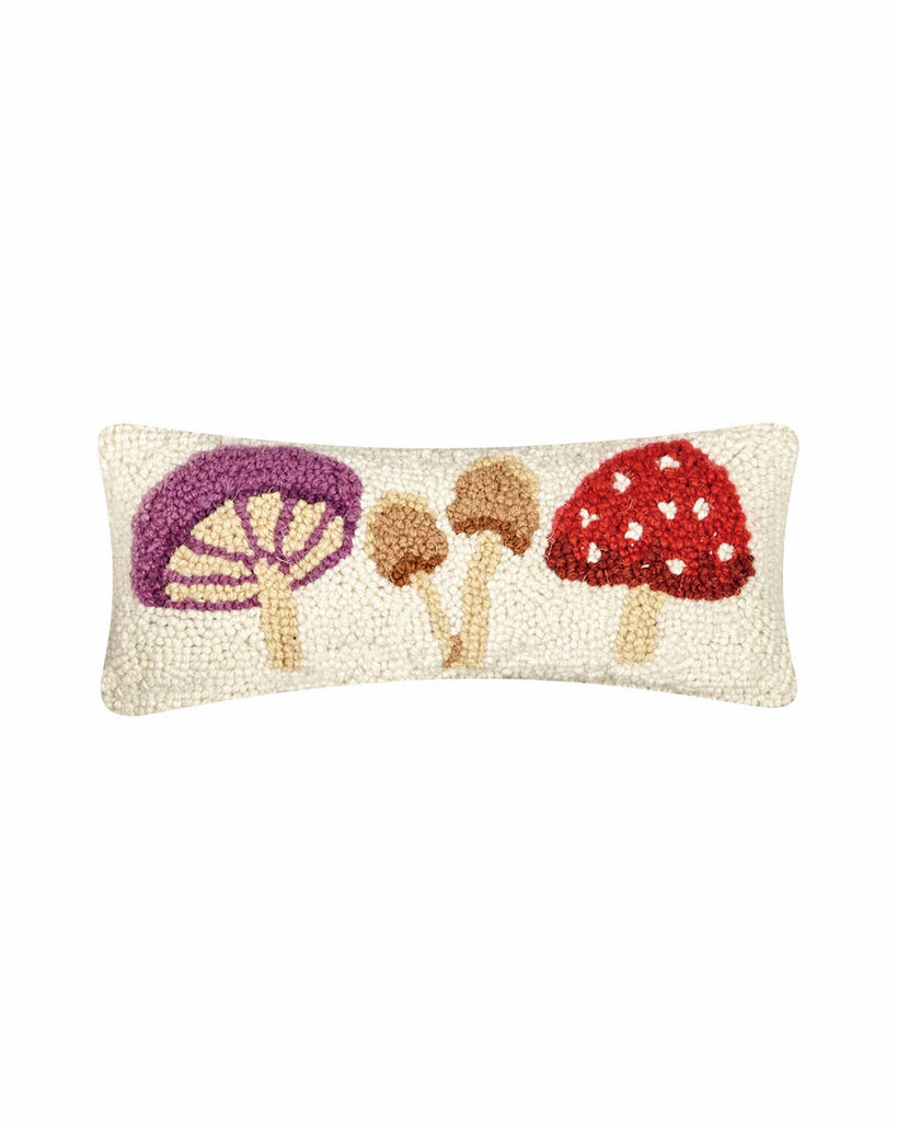 Mushrooms Hook Accent Pillow-Peking Handicraft-Strange Ways