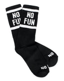 No Fun® Socks - Black-No Fun Press-Strange Ways