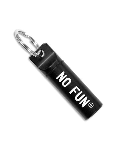 No Fun® Stash Keychain - Black