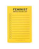 Feminist To-Do List Notepad-Word For Word Factory-Strange Ways