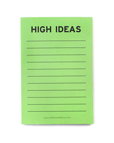 High Ideas Notepad