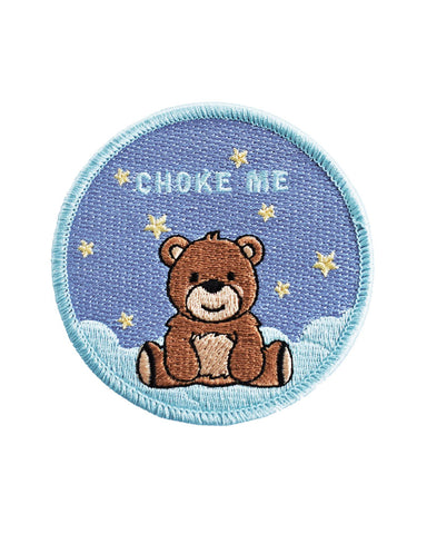 Choke Me Teddy Bear Patch