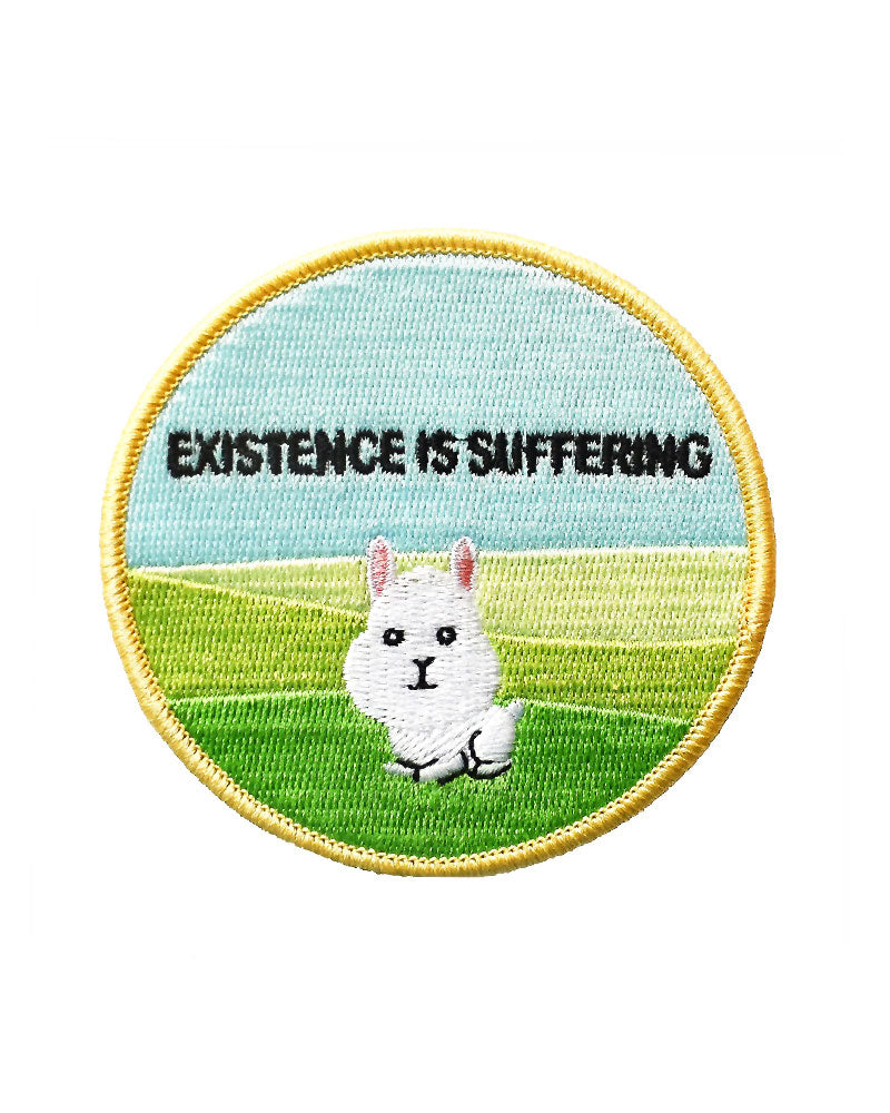 Existence Is Suffering Bunny Patch-Retrograde Supply-Strange Ways