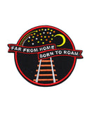 Born To Roam Travelers Crest Patch-Explorer's Press-Strange Ways