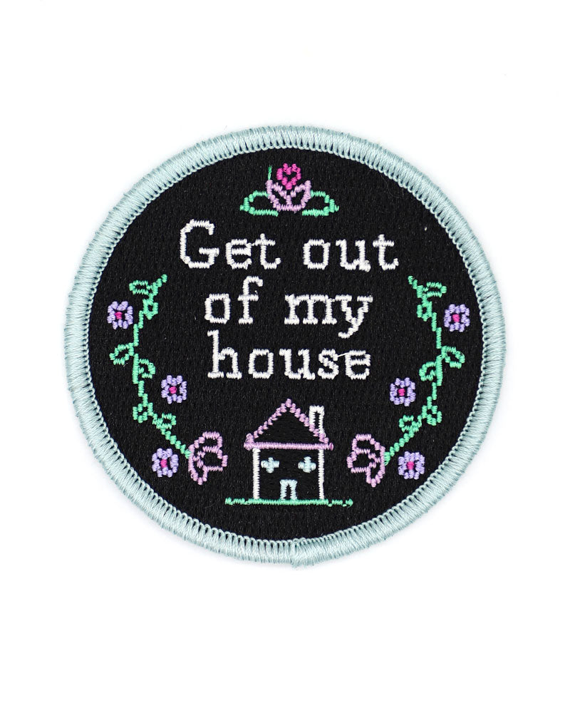 Get Out Of My House Patch-Band Of Weirdos-Strange Ways