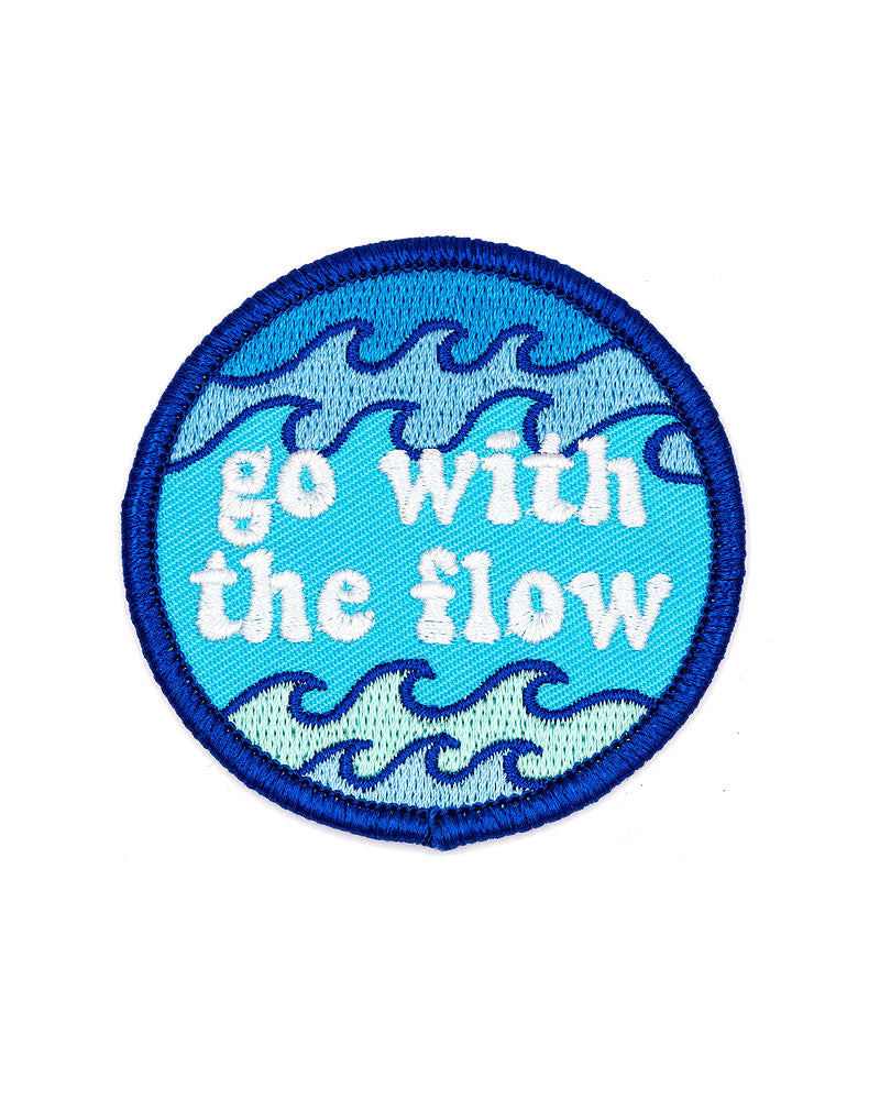 Go With The Flow Waves Patch-These Are Things-Strange Ways
