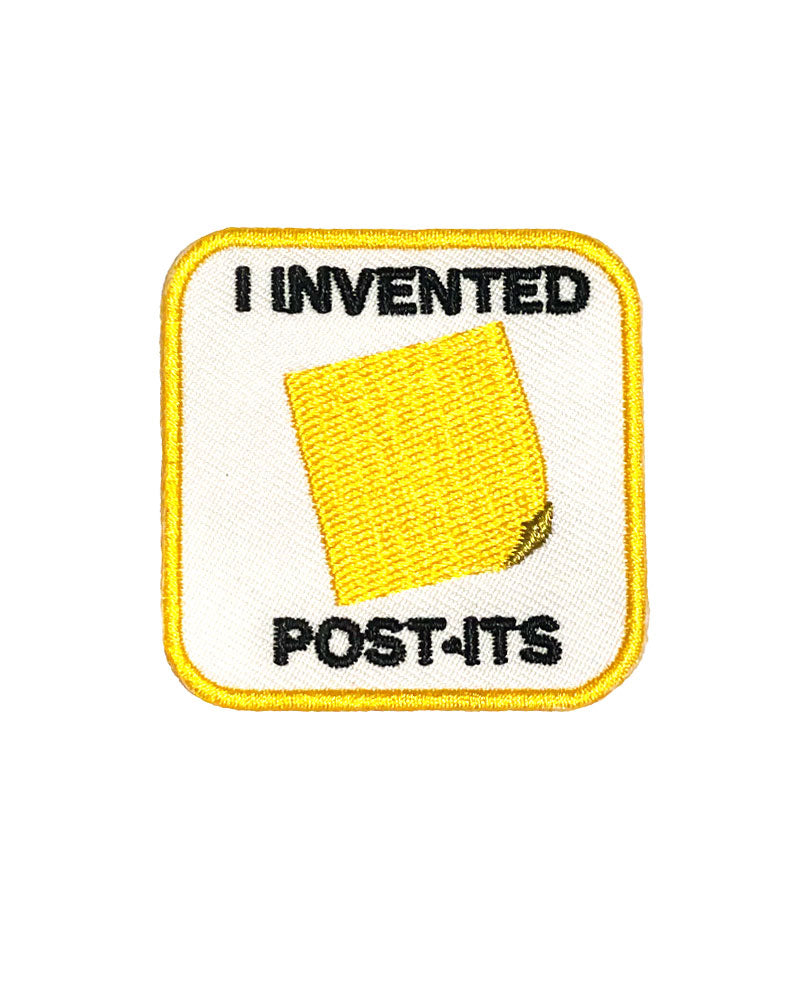 I Invented PostIts Small Patch