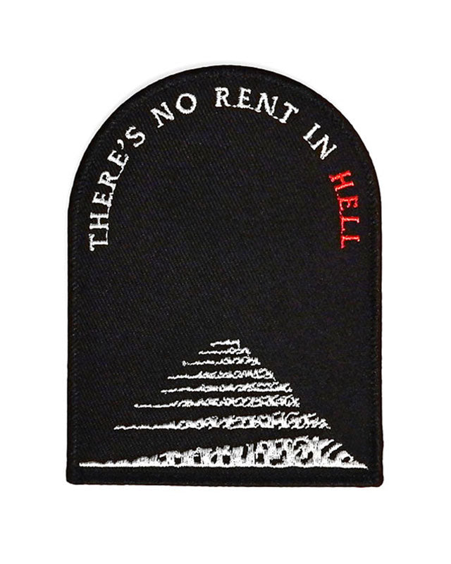 No Rent In Hell Patch-Hungry Ghost Press-Strange Ways