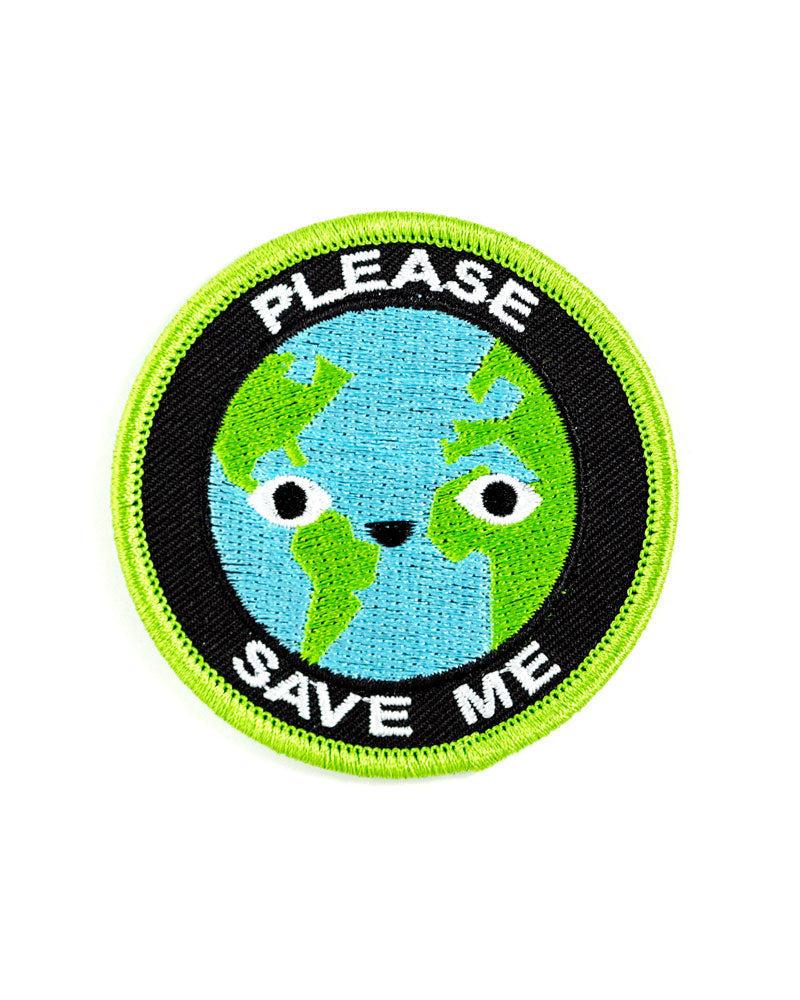 Please Save Me Earth Patch-These Are Things-Strange Ways
