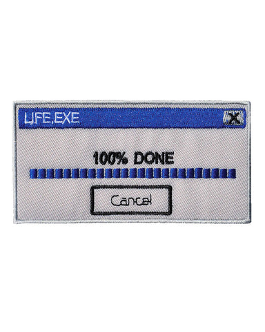 100% Done With Life Patch