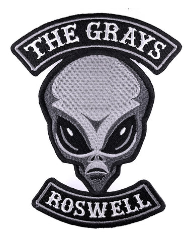 The Grays Roswell Biker Large Patch