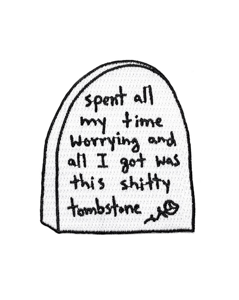 Worrying Tombstone Patch-Pretty Bad Co.-Strange Ways
