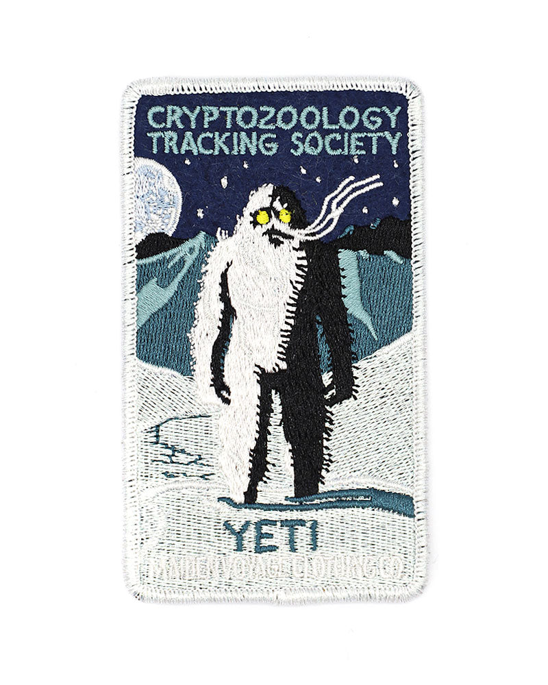 Yeti Cryptozoology Patch-Maiden Voyage Clothing Co.-Strange Ways