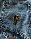 Black Lives Matter (BLM) Resist Fist Small Patch-On Point Pins-Strange Ways