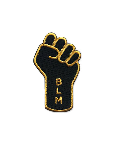 Black Lives Matter (BLM) Resist Fist Mini Patch