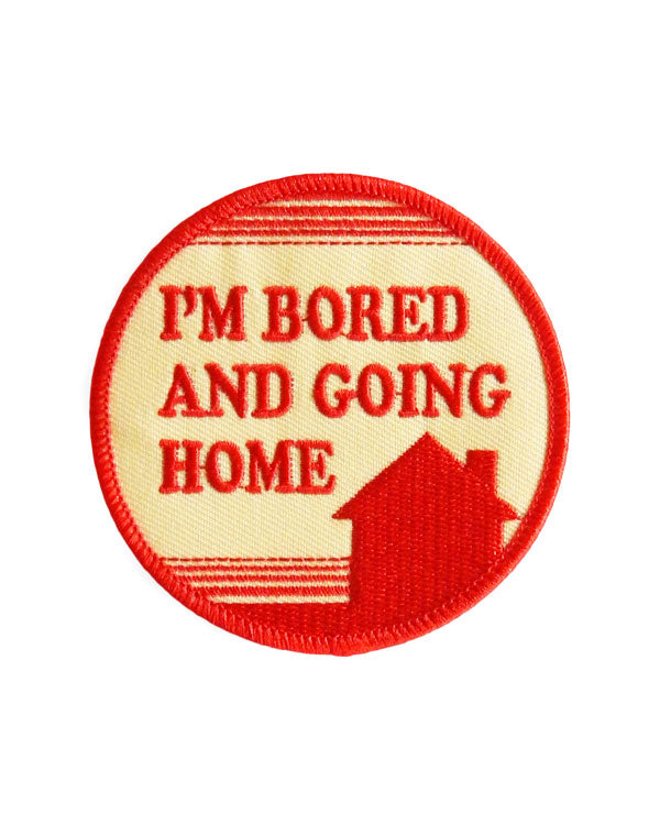 Bored And Going Home Patch-Hungry Ghost Press-Strange Ways