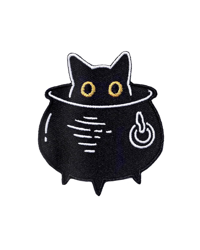 Cauldron Cat Patch-Cat Coven-Strange Ways