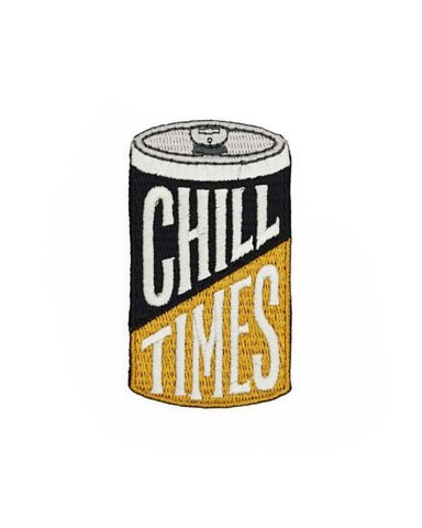 Chill Times Beer Can Patch