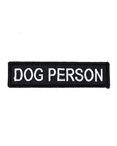 Dog Person Patch