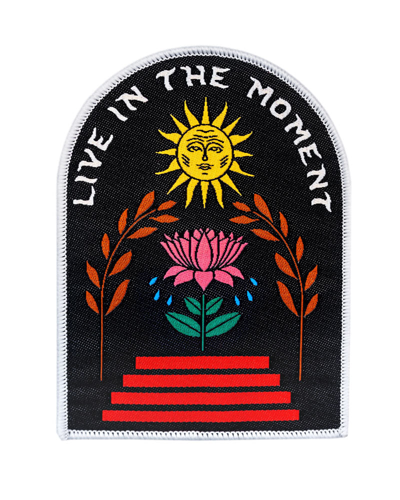 Live In The Moment Patch-Pretty Bad Co.-Strange Ways