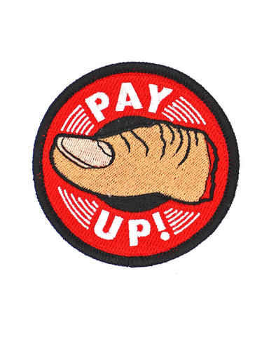 Pay Up! Finger Patch