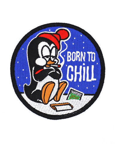 Born To Chill Penguin Patch