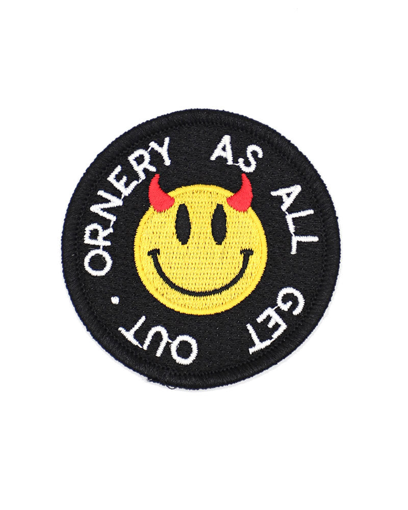 Ornery Smiley Face Patch-Hippie's Daughter-Strange Ways