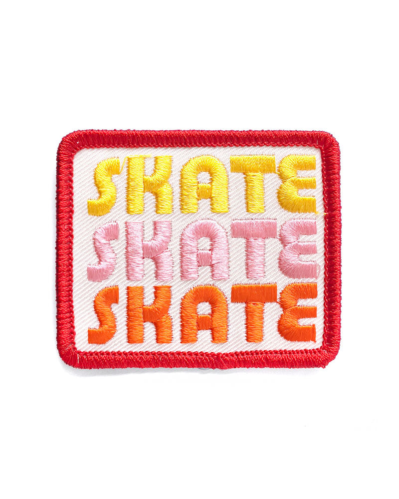 Retro Skate Patch-Smarty Pants Paper Co.-Strange Ways