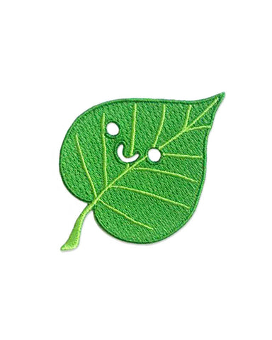 Smiley Leaf Patch