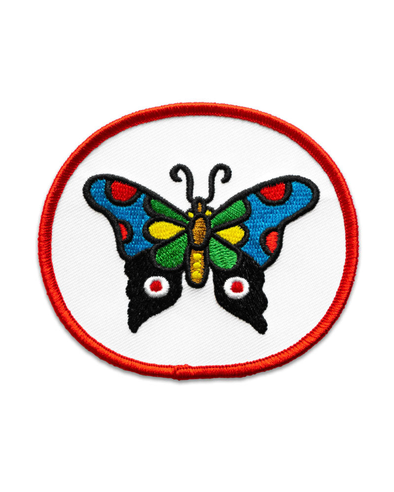 Tattoo Butterfly Patch-No Fun Press-Strange Ways