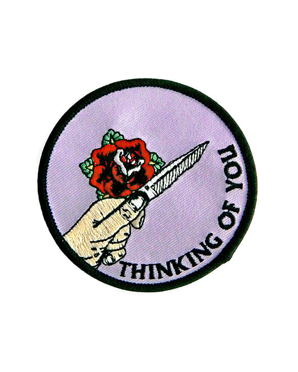 Thinking Of You Patch-Hungry Ghost Press-Strange Ways