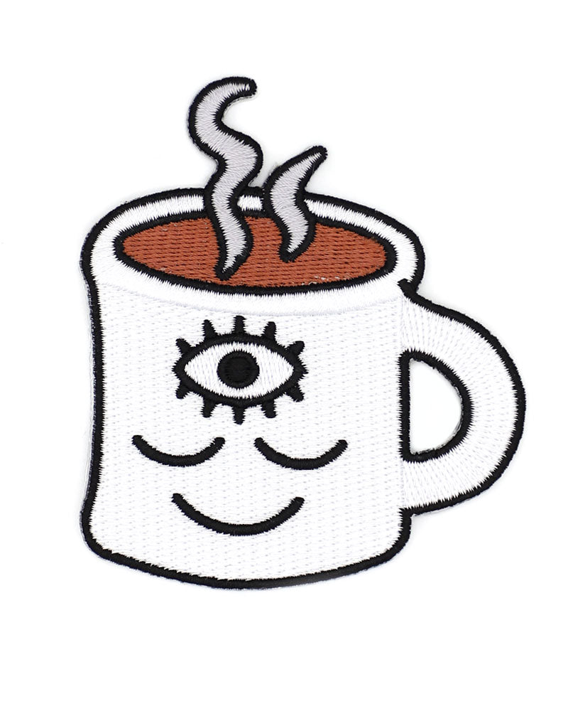 Third Eye Coffee Cup Patch-Wokeface-Strange Ways