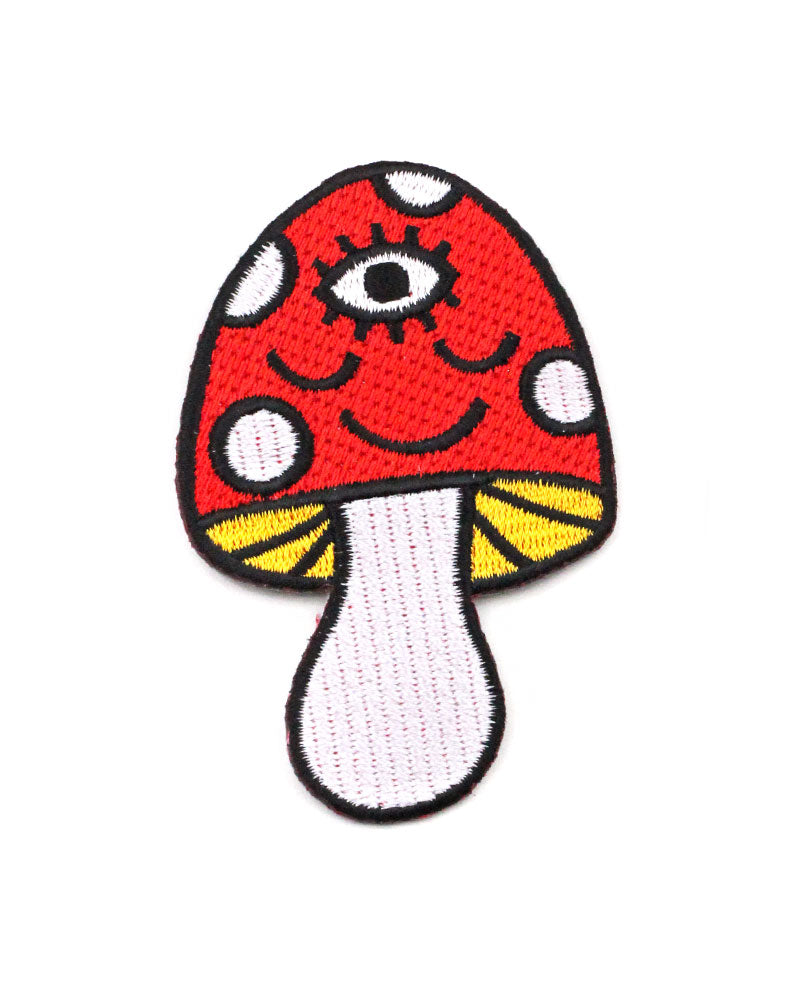 Third Eye Mushroom Patch-Wokeface-Strange Ways