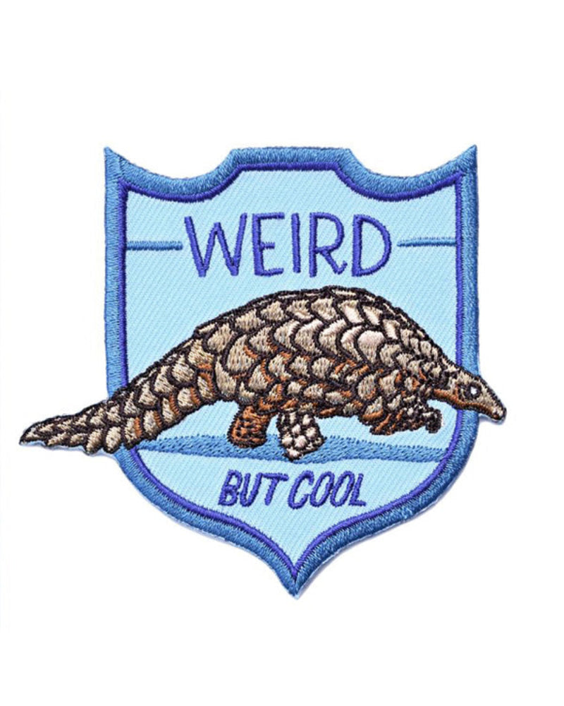 Weird But Cool Pangolin Patch-Frog and Toad Press-Strange Ways