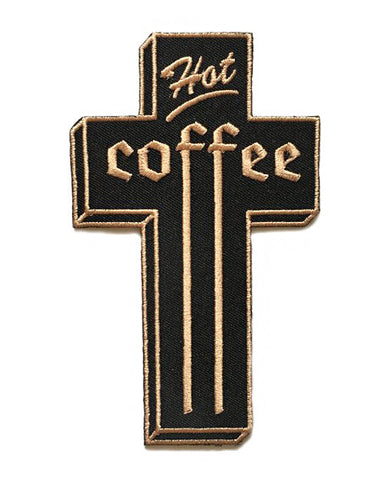 Hot Coffee Cross Patch