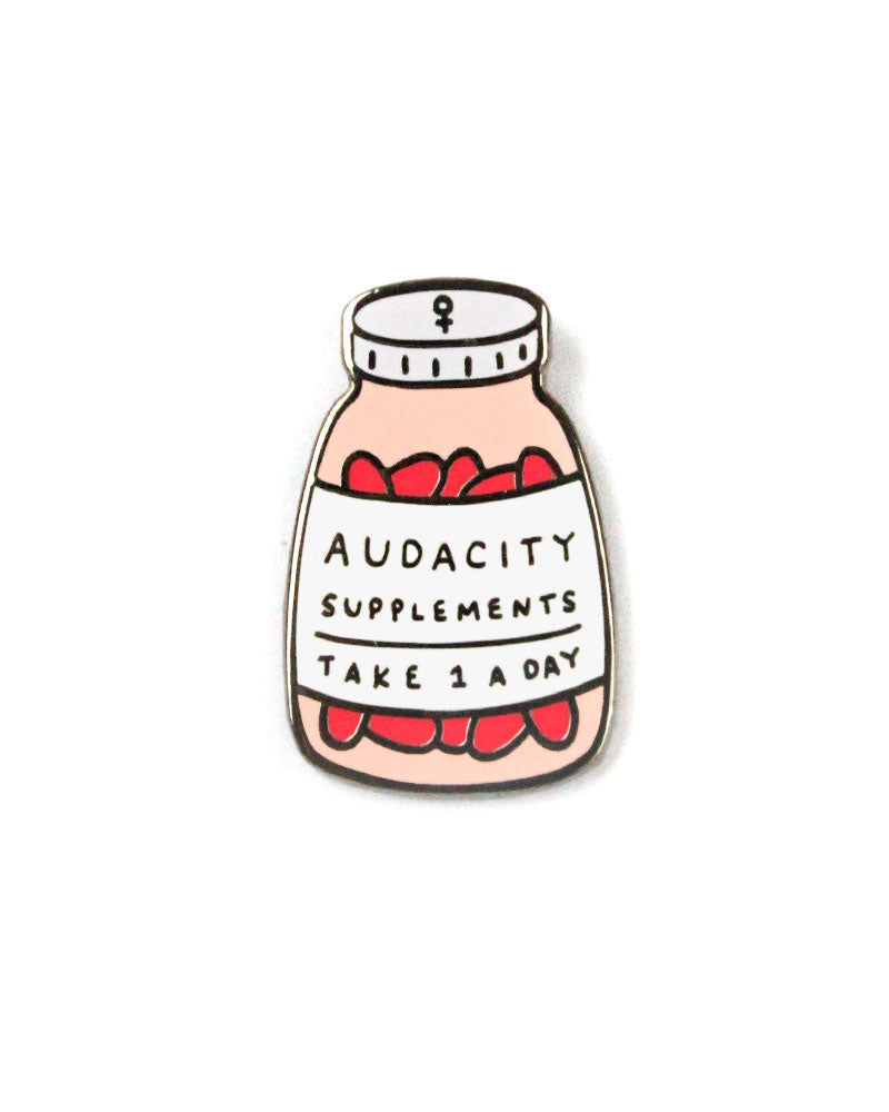 Audacity Supplements Pin-Little Woman Goods-Strange Ways