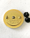 Black Excellence Spinning Pin-Radical Dreams-Strange Ways