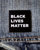 Black Lives Matter Block Pin-On Point Pins-Strange Ways